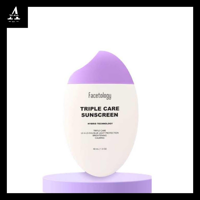Astarani Store - Facetology Sunscreen Wajah dengan 3 Manfaat dan SPF 40 PA+++ 40ML