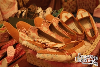 Corusate Unique shoes at Indonesia International SME Exhibition 