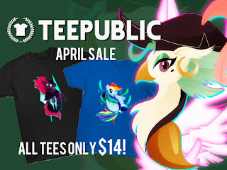 MLP Teepublic's April Sale