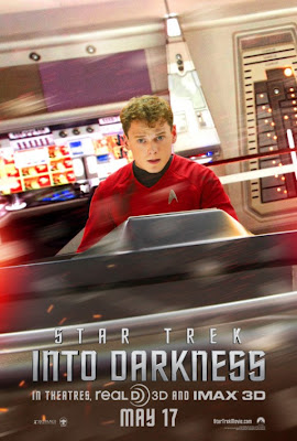 Star Trek Into Darkness Character Theatrical One Sheet Movie Poster Set - Anton Yelchin as Pavel Chekov