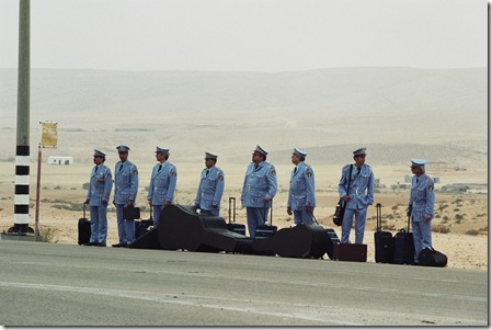the band's visit - the band arrival