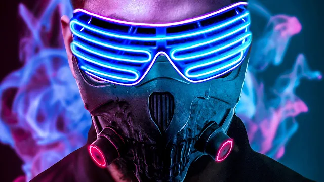 Mask Neon Guy