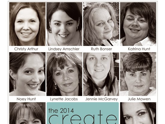 Excited To Be A Part of the 2014 CREATE Team for Scrapbook Generation