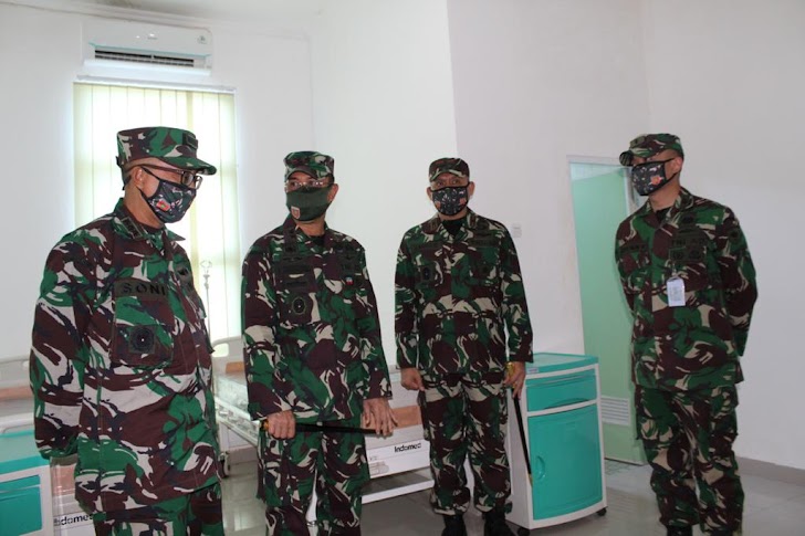 Pangdam Hasanuddin Resmikan Gedung Khusus Pasien Covid19 Rs Ismoyo