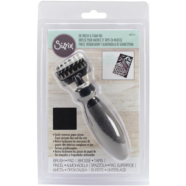  660513 Sizzix Die Brush & Foam Pad