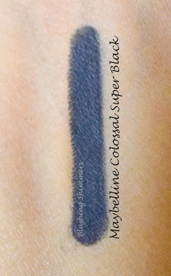 Maybelline the Colossal Kajal 'Super Black' swatch