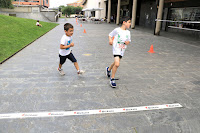 Duatlón infantil del club de triatlón de la Sociedad Ciclista Barakaldesa