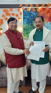 MP AJay Bhatt and Naresh bansal