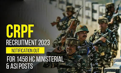 CRPF RECRUITMENT 2022