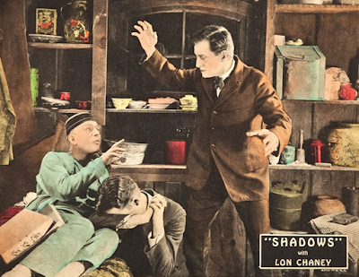 Lon Chaney silent movie lobby card