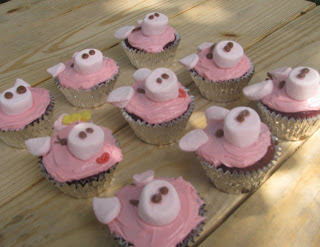Pig Cupcake Ideas