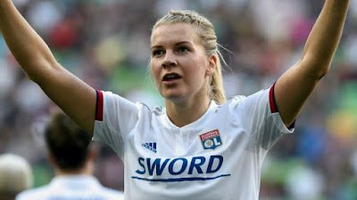 Cầu thủ nữ xinh gái nhất số 6: Ada Hegerberg (Na Uy)