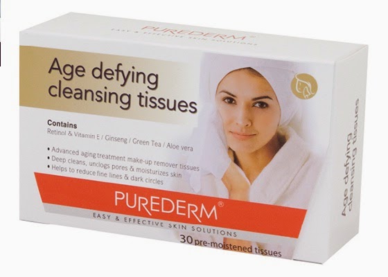  Age defying cleansing tissue