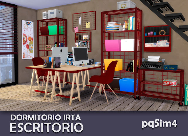 Sims 4 Escritorio Irta 8