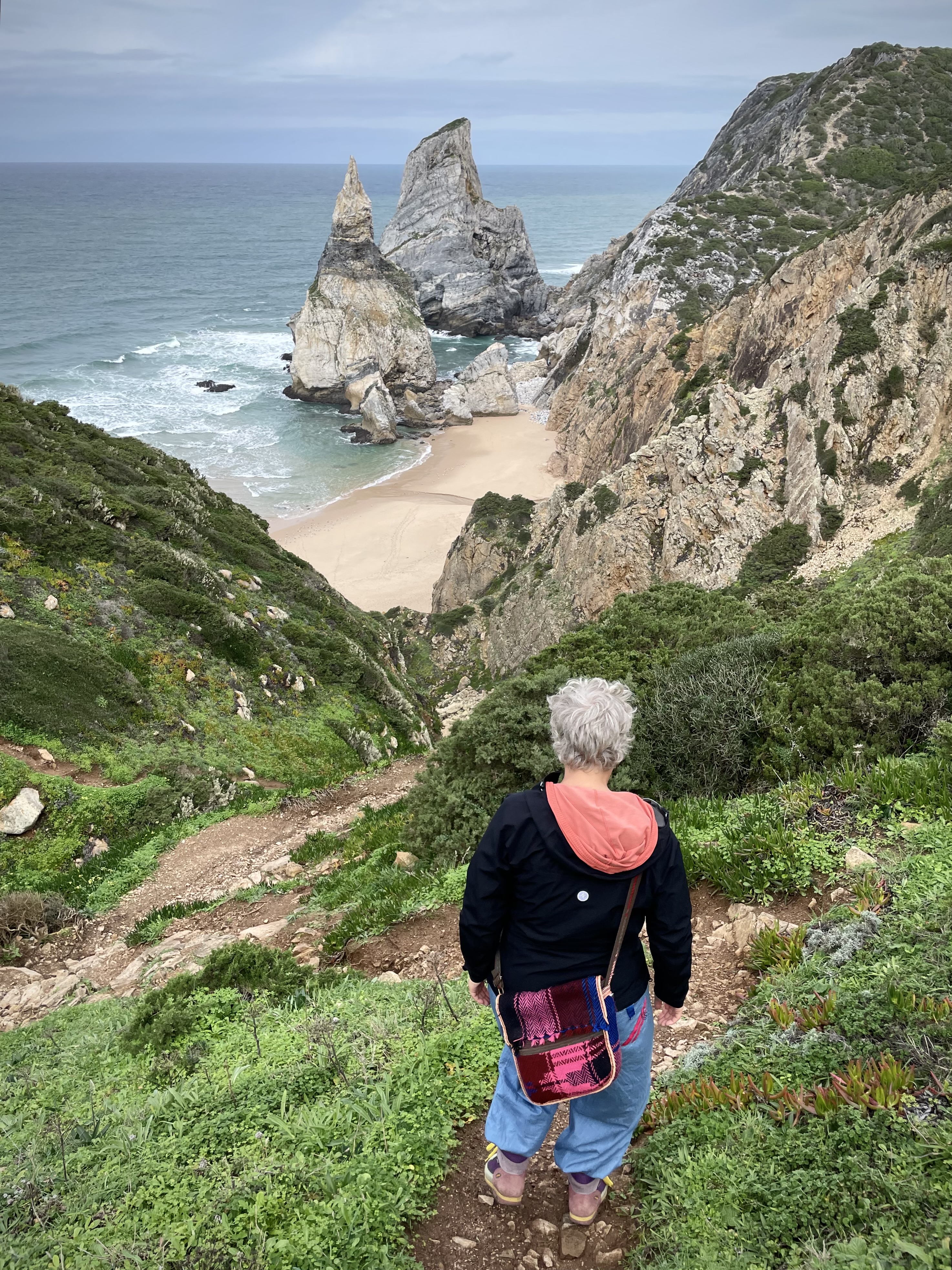 Drumetie spre Praia da Ursa, Portugalia