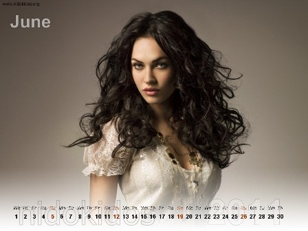 megan fox 2011 calendar pics. Megan Fox Desktop Calendar