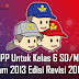 Rpp Untuk Kelas 6 Sd / Mi Kurikulum 2013 Edisi Revisi 2018/2019