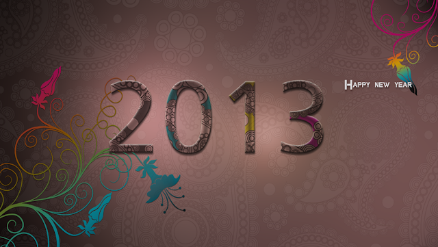 Free Download Happy New Year 2013 HD Wallpapers for iPhone 5