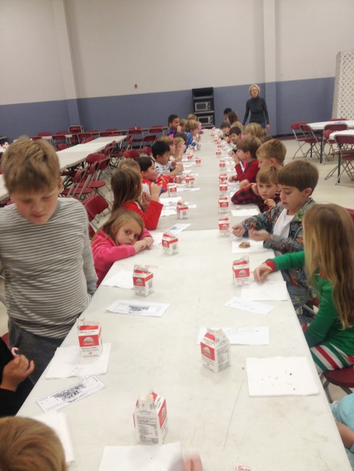 COOKIES AND MILK WITH SANTA