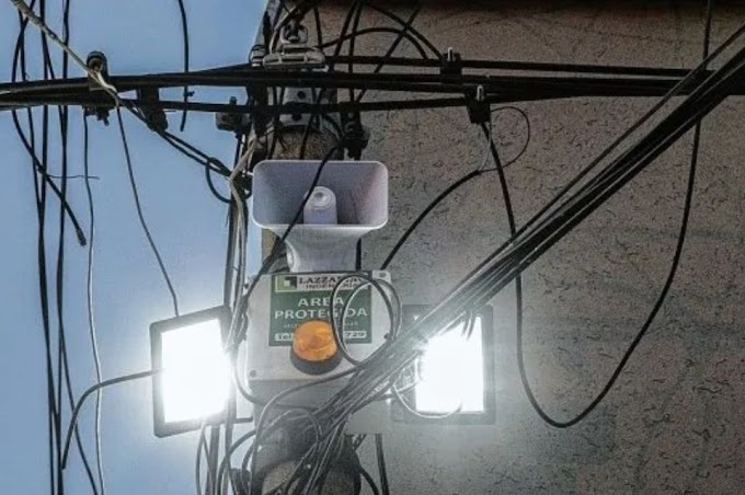 Bajaron los delitos predatorios con la instalación de alarmas comunitarias
