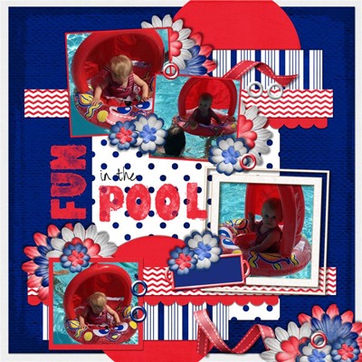 Romajo - Red White and Blue Basics - Fun in the Pool
