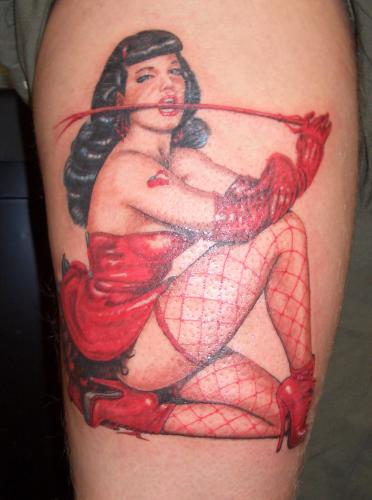 Pin Up Girl Tattoo Designs