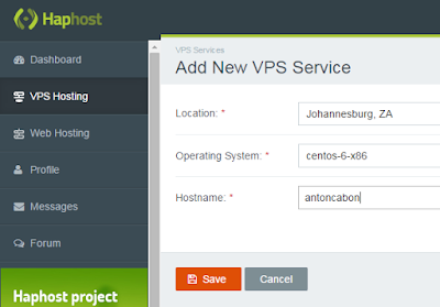 Approved vps free form haphost.com