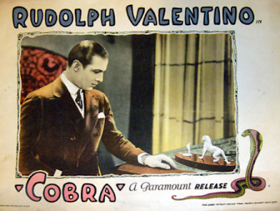 lobby card Rudolph Valentino
