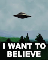 I want to believe