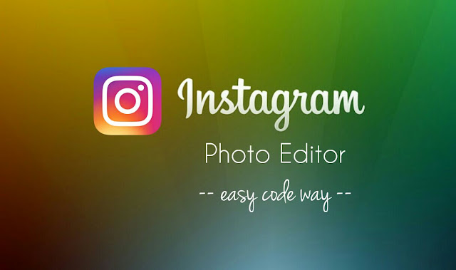 Instagram photo editor