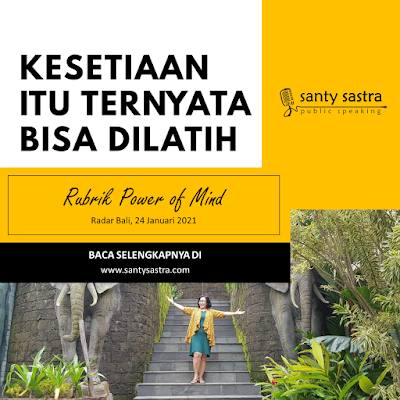 Slide33- Radar Bali Jawa Pos - Santy Sastra Public Speaking - Rubrik The Power of Mind