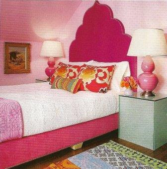 bedrooms, pink bedrooms