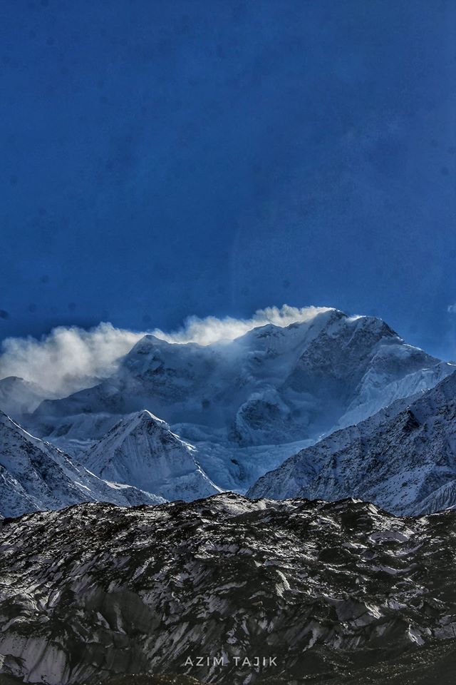 highest peak in Hispar Muztagh. Distaghil Sar and Distaghil Sar group Shimshal valley. peak in Shimshal valley.