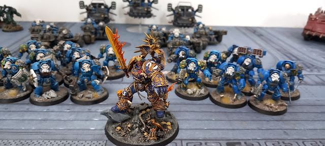 Winters SEO battle report - Warhammer 40k - 9th Edition - 3000pts - Magnus the Red, Mortarion and Angron vs Roboute Guilliman and Lion El'Jonson
