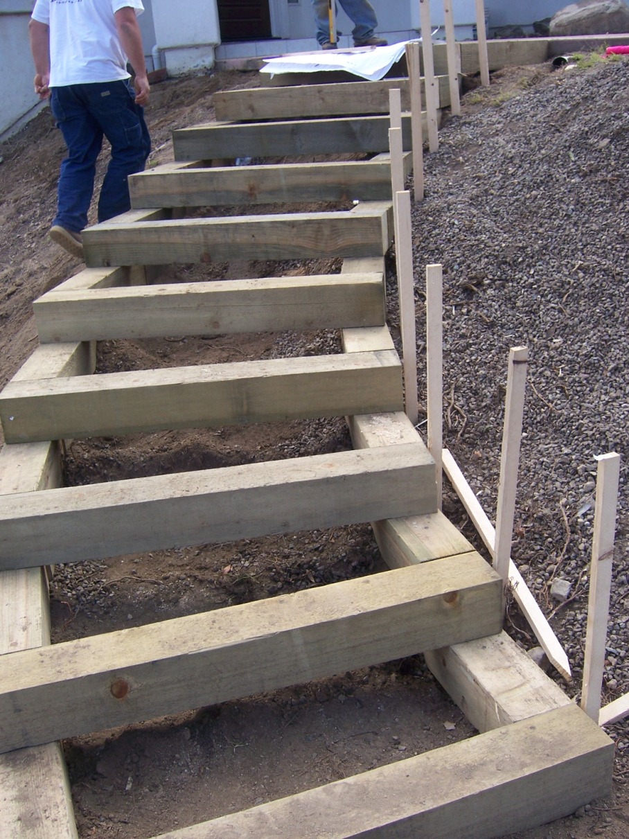 How To Build Steps On A Slope | LZK Gallery