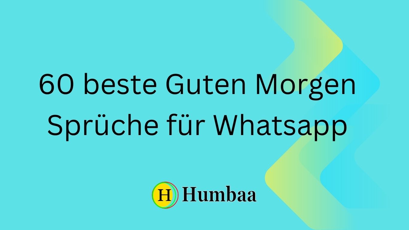 60 beste Guten Morgen Sprüche für Whatsapp