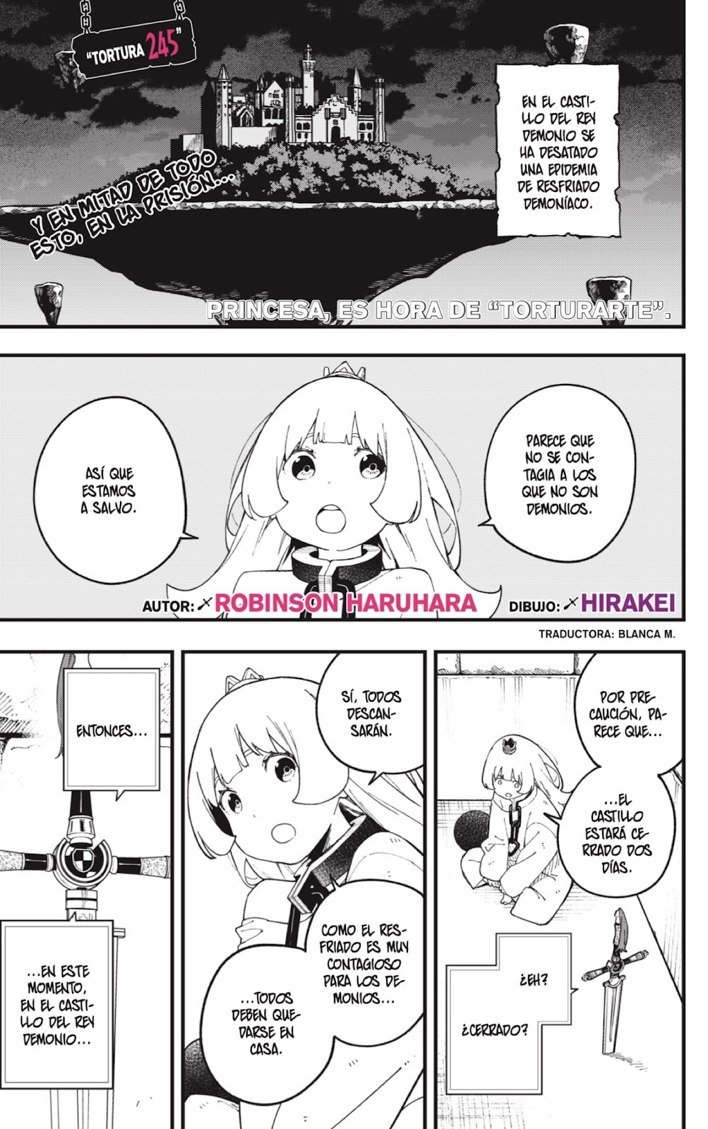 Himesama "Goumon" no Jikan desu: Chapter 245 - Page 1