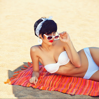 Sexy girl on a Beach