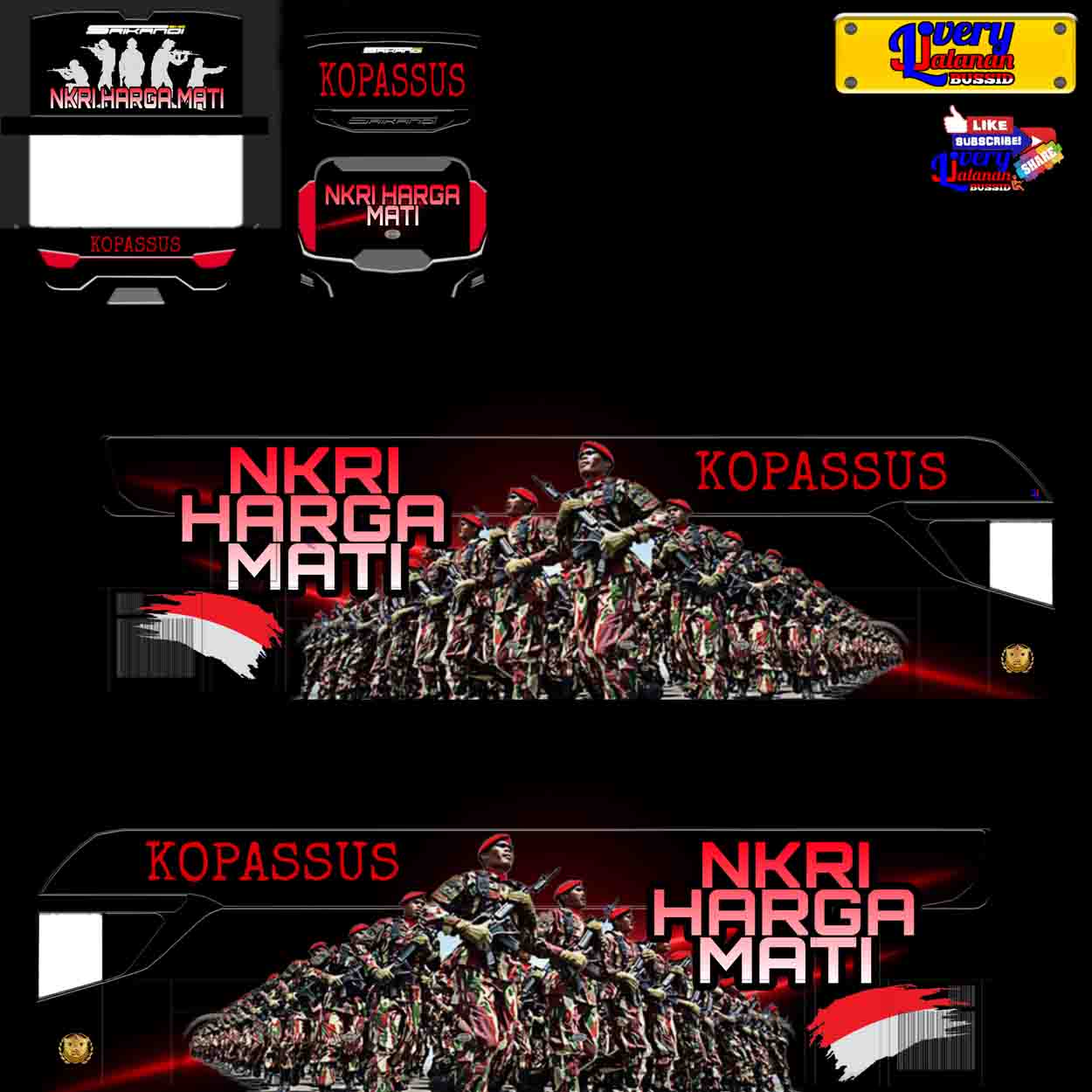 download livery bussid tentara