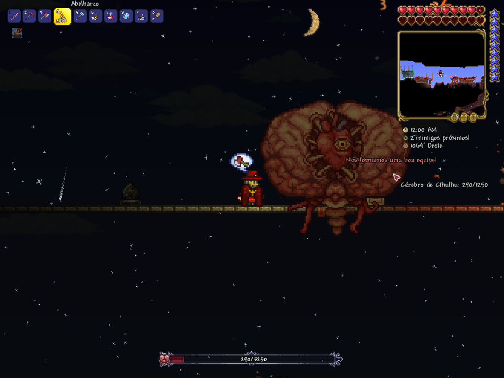 Terraria como invocar o olho de Cthulhu 