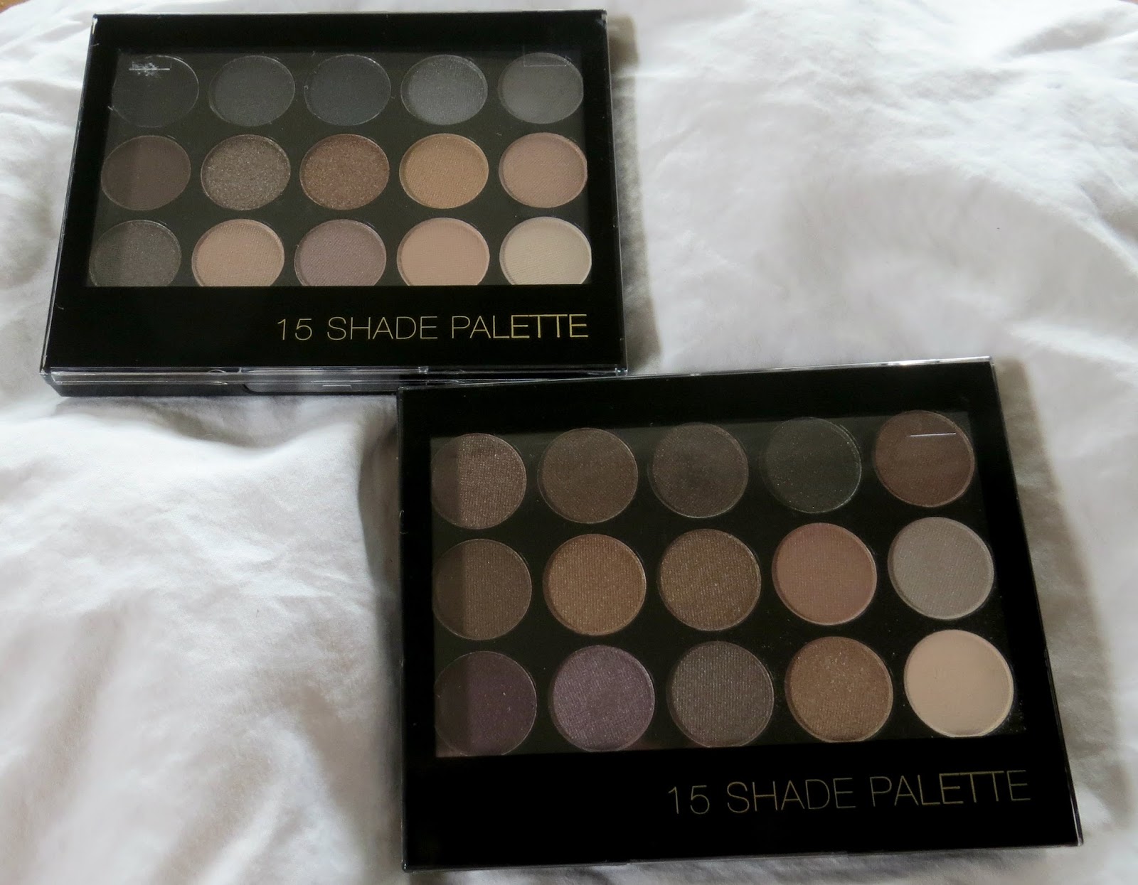 F21 15 Shade Palette in BrownTaupe