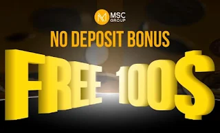 MSC $100 Forex No Deposit Bonus