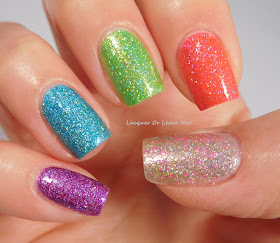 Girly Bits Cosmetics Brick House, The Hustle, Le Freak, Stayin' Alive, and Sequins & Satin Pants
