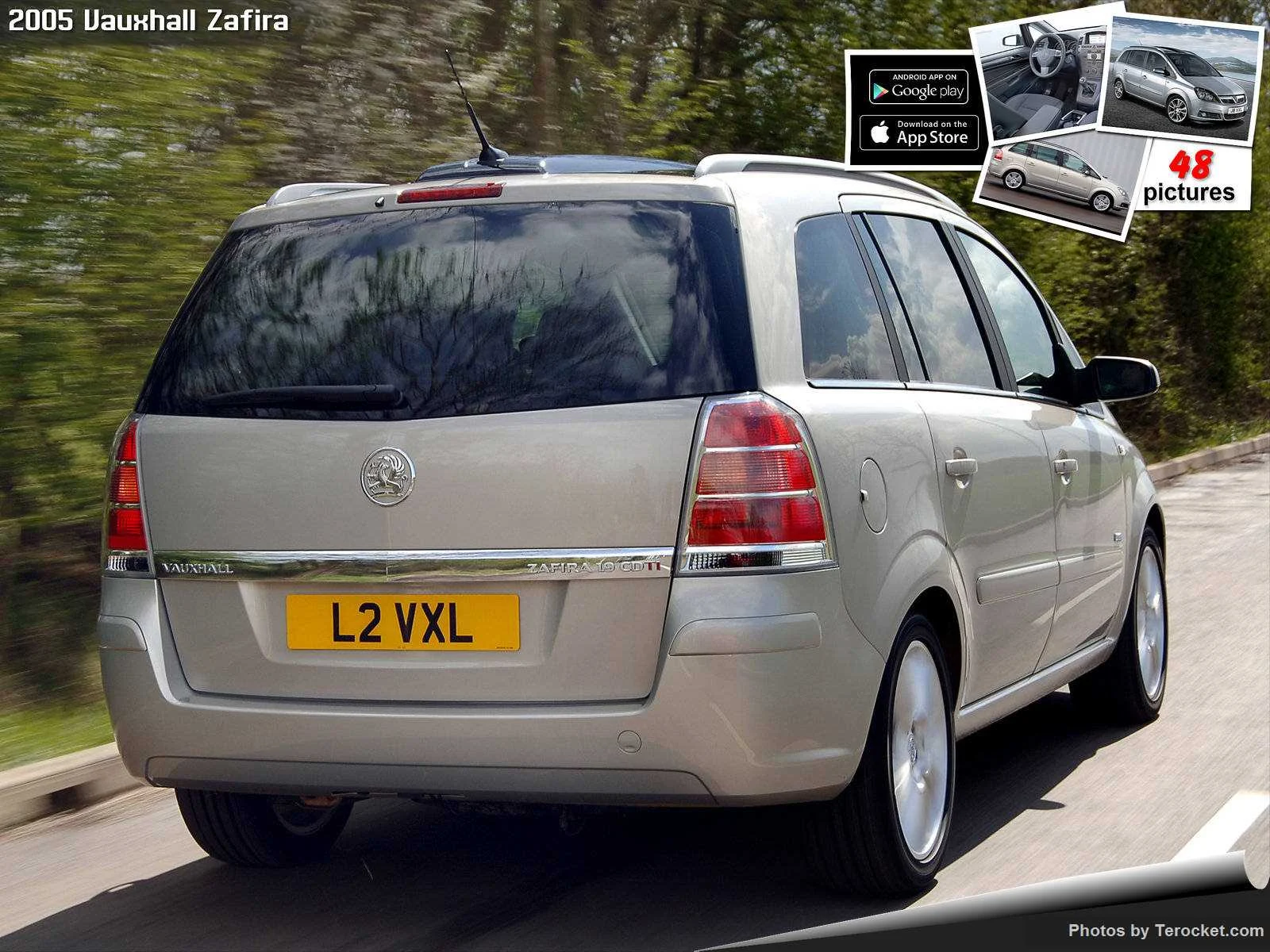 Hình ảnh xe ô tô Vauxhall Zafira 2005 & nội ngoại thất