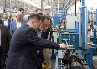 رئيس الوزراء يتفقد مصنع "هنج تونج أوبتيك إليكتريك مصر" بالمنطقة الاقتصادية لقناة السويس