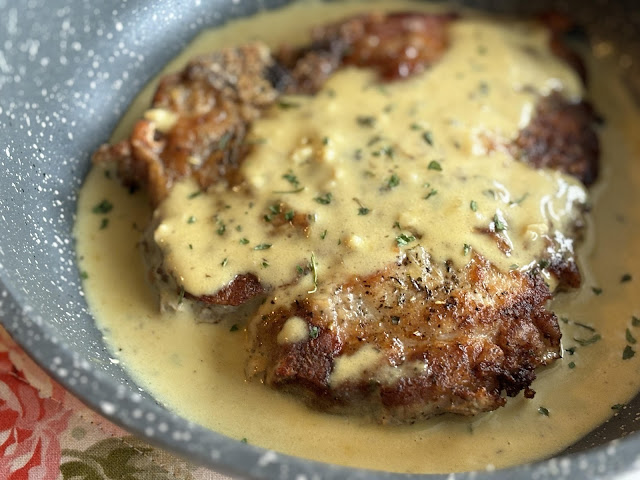 Pork Chops with Dijon Cream Sauce