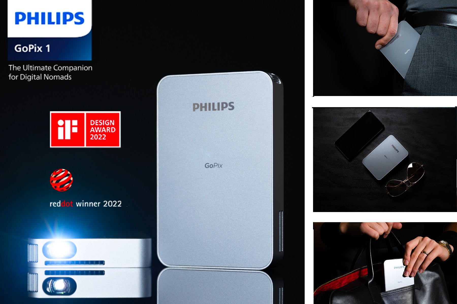 Philips GoPix 1 Presented with 2022 iF Design & Red Dot Awards