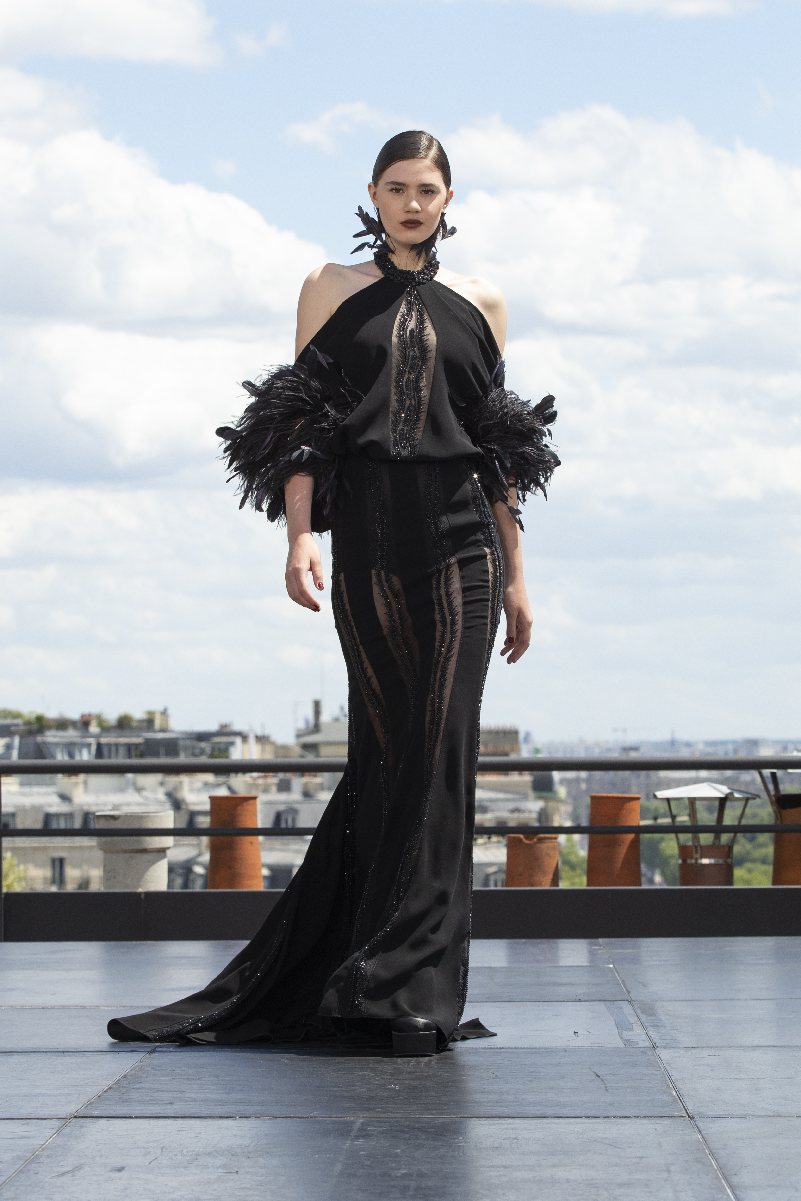 Mode, collection Georges Chakra Couture Automne-hiver 2022-2023