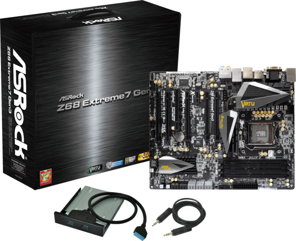 ASRock Z68 Extreme7 Gen3 Motherboard screenshot 2