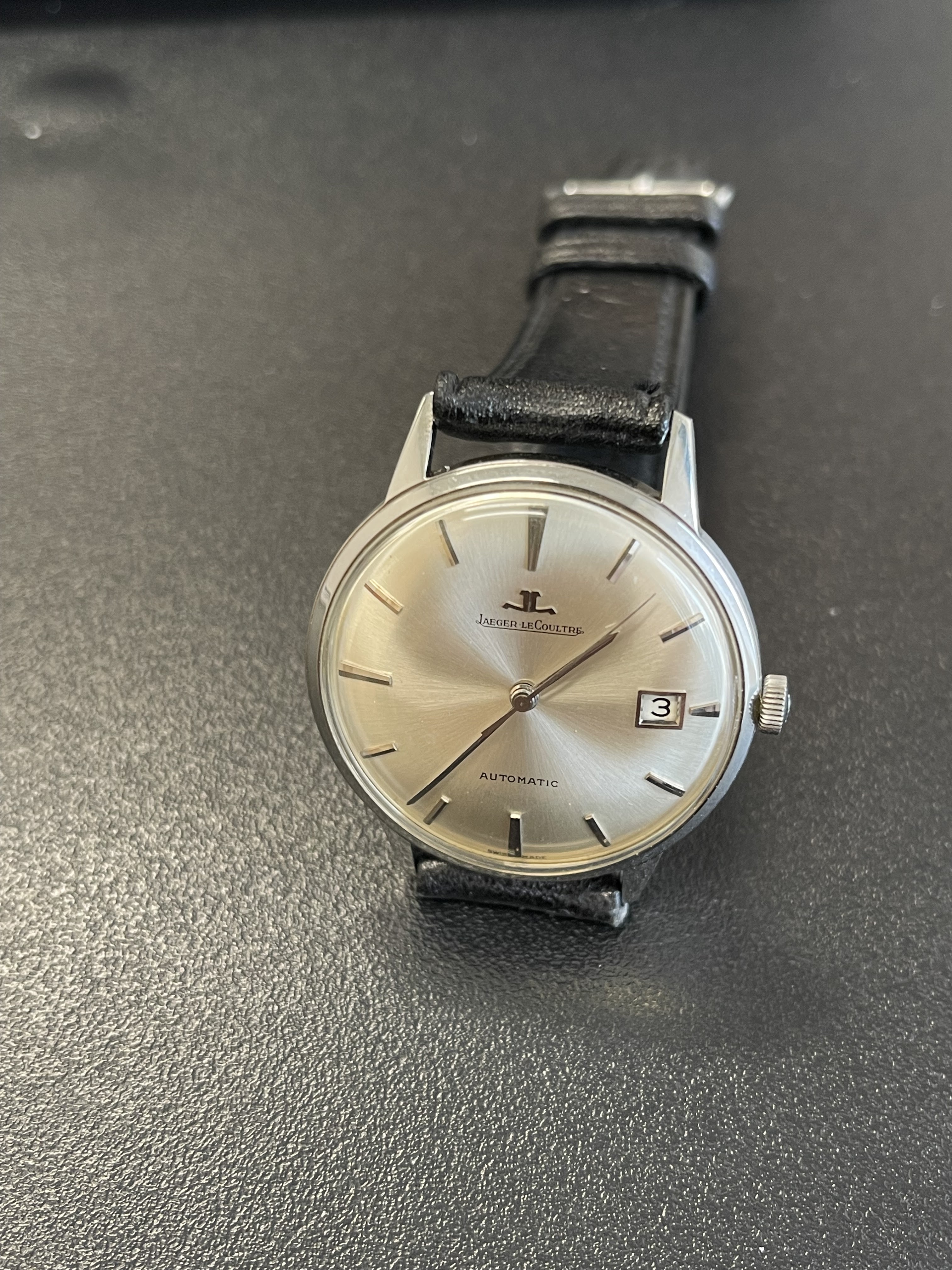 Vintage watch experience 古董手錶: Jaeger Lecoultre automatic date